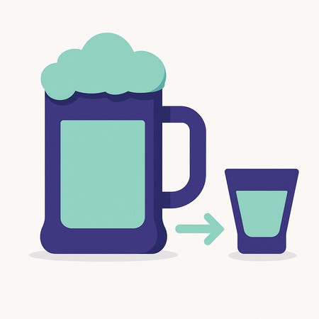 Пиво и водка: сравнение крепости